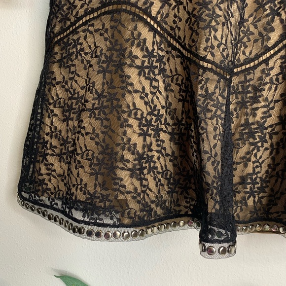 ALEXANDER WANG lace dress with nude slip. - Picture 5 of 8